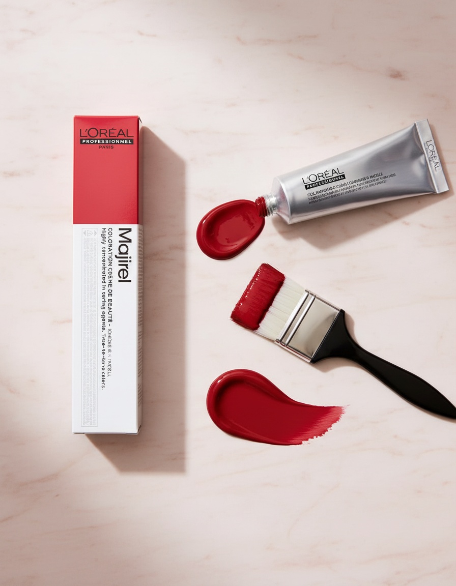 L'orÉal professionnel paris MAJIREL ionène g coloración crema #6,66 50 ml - Afbeelding 2