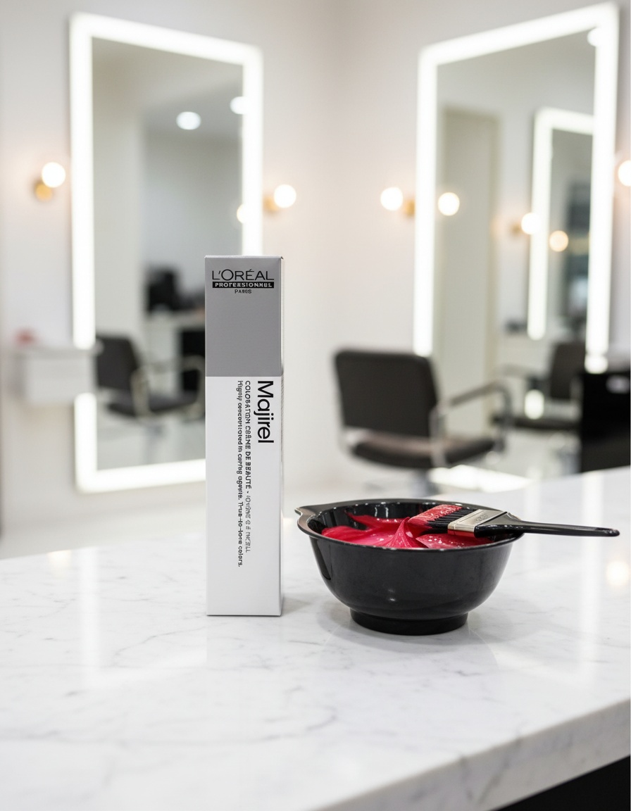 L'orÉal professionnel paris MAJIREL ionène G coloration crème #4,35 - Afbeelding 2