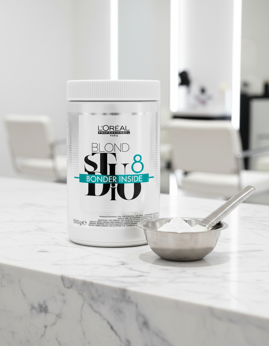 L'orÉal professionnel paris BLOND STUDIO MT8 discoloration 500 gr - Afbeelding 2