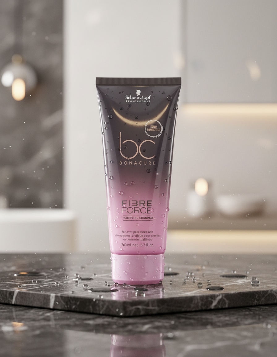 Schwarzkopf BC FIBRE FORCE fortifying shampoo 200 ml - Afbeelding 2