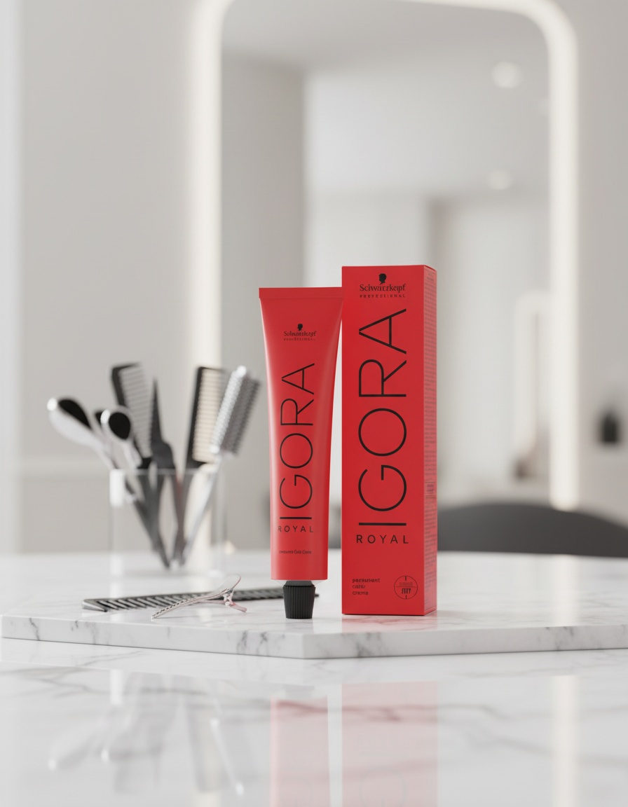 Schwarzkopf IGORA ROYAL nude tones #6-46 60 ml - Afbeelding 2