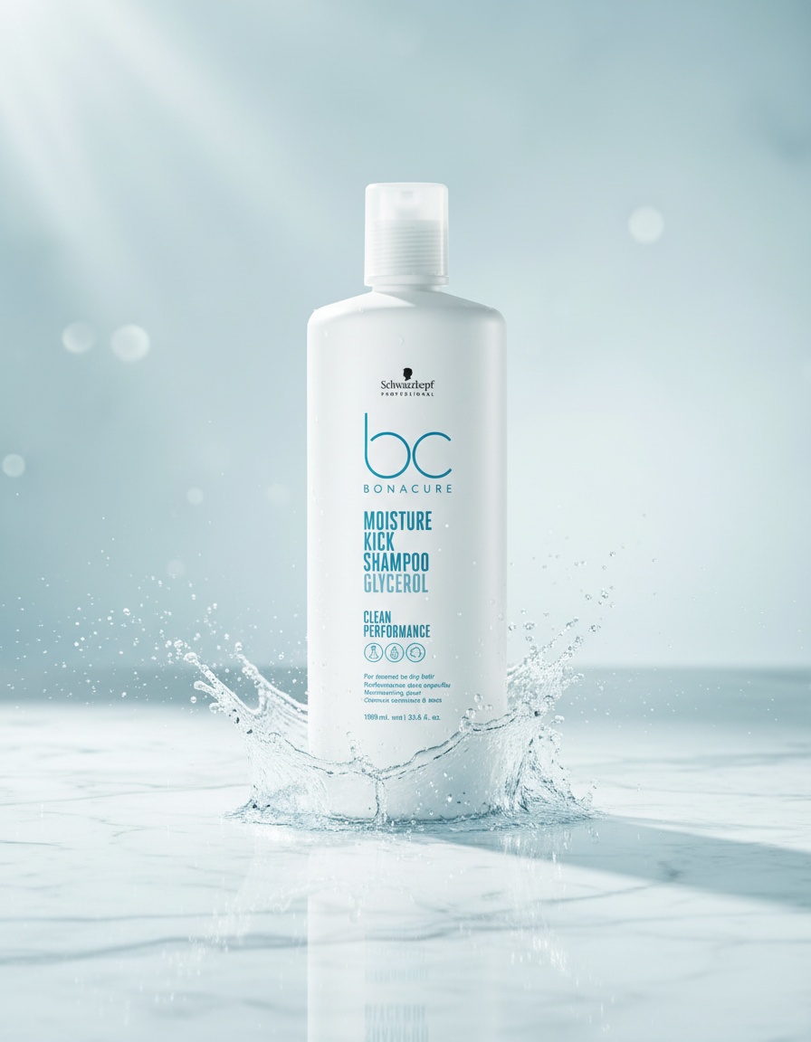 Schwarzkopf BC MOISTURE KICK shampoo 1000 ml - Afbeelding 2