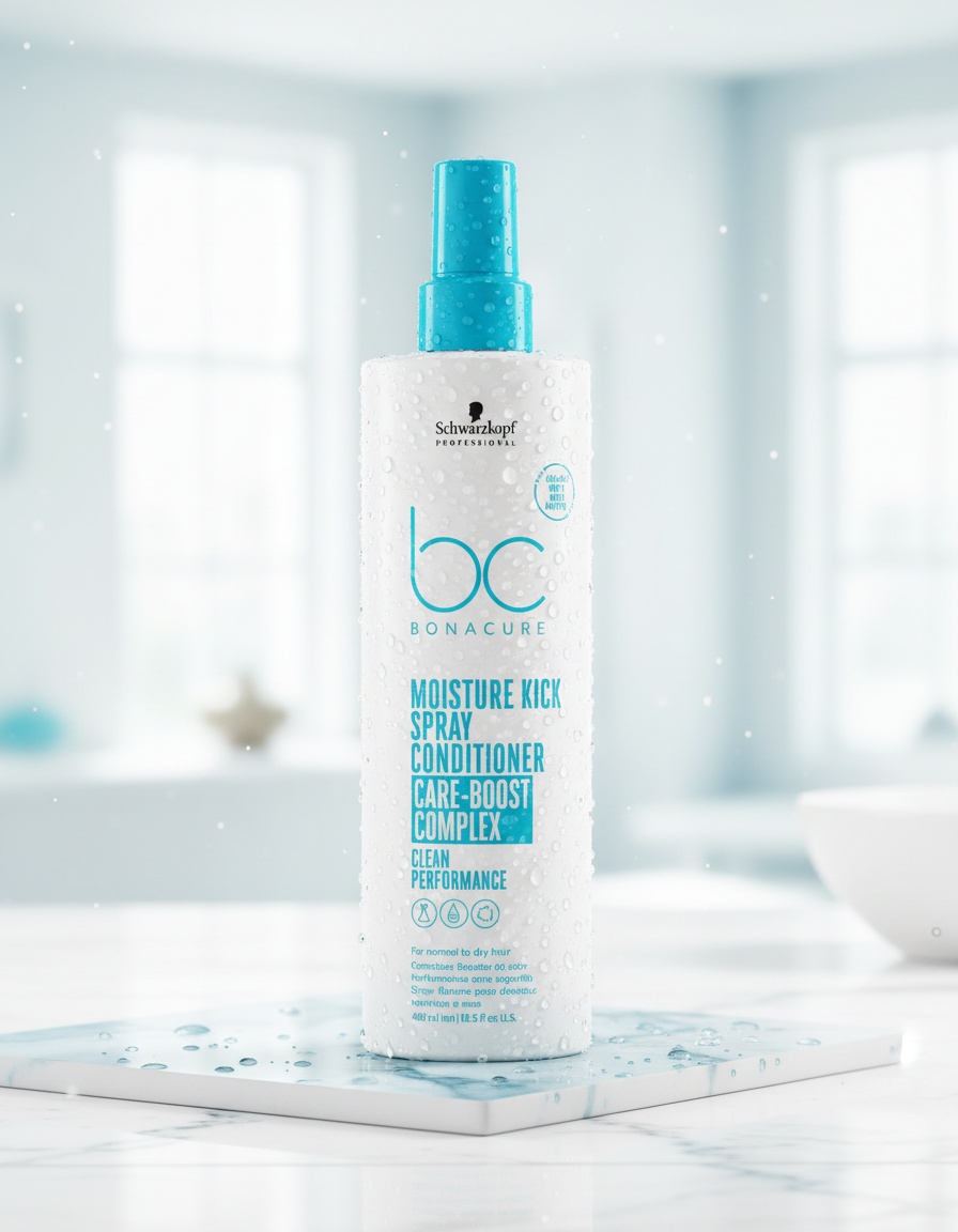 Schwarzkopf BC MOISTURE KICK spray conditioner 400 ml - Afbeelding 2