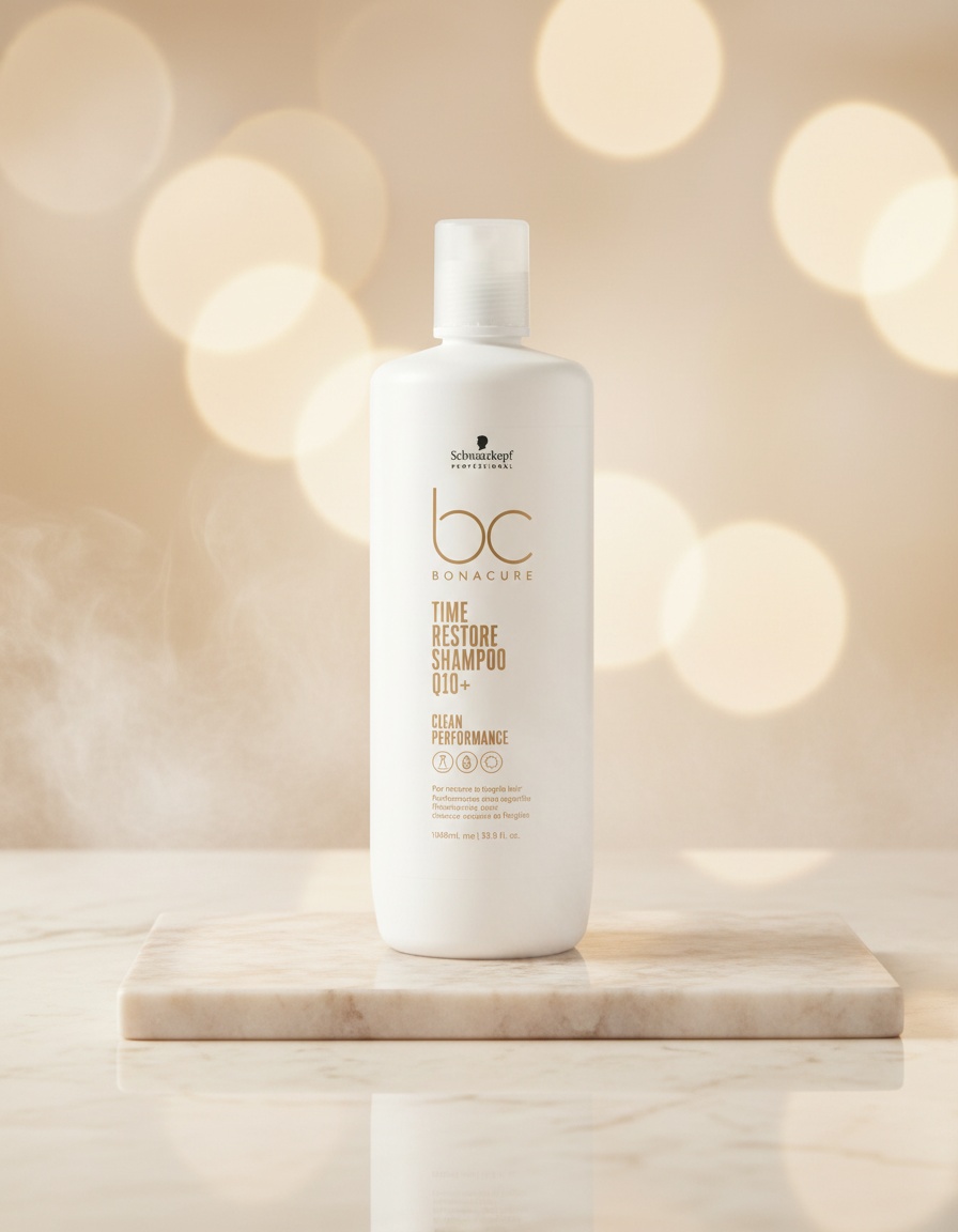 Schwarzkopf BC TIME RESTORE Q10+ shampoo 1000 ml - Afbeelding 2