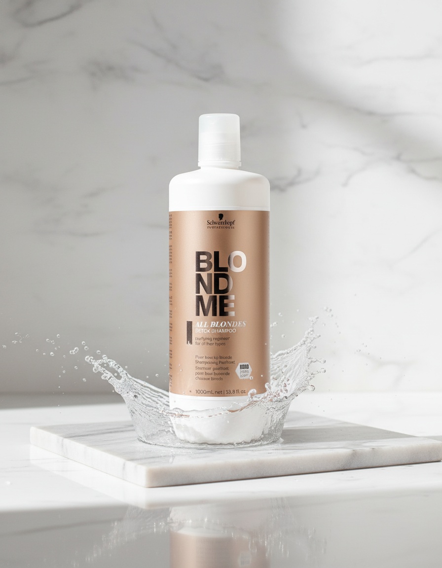 Schwarzkopf BLONDME all blondes detox shampoo 1000 ml - Afbeelding 2