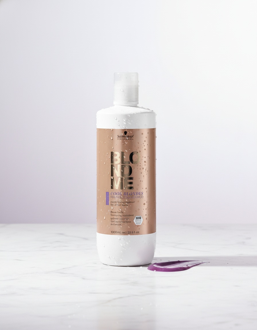 Schwarzkopf BLONDME cool blondes neutralizing shampoo 1000 ml - Afbeelding 2