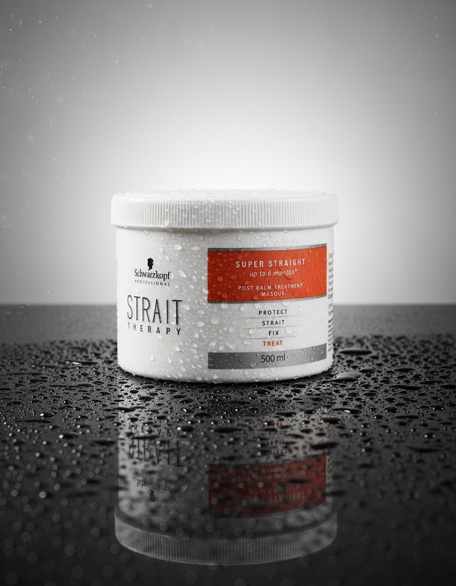 Schwarzkopf STRAIT STYLING THERAPY post treatment balm 500 ml - Afbeelding 2