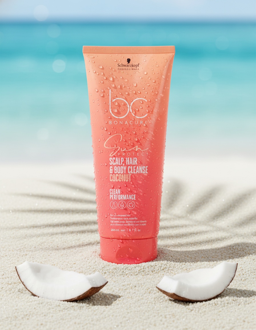 Schwarzkopf BC SUN PROTECT 3-in-1 shampoo 200 ml - Afbeelding 2