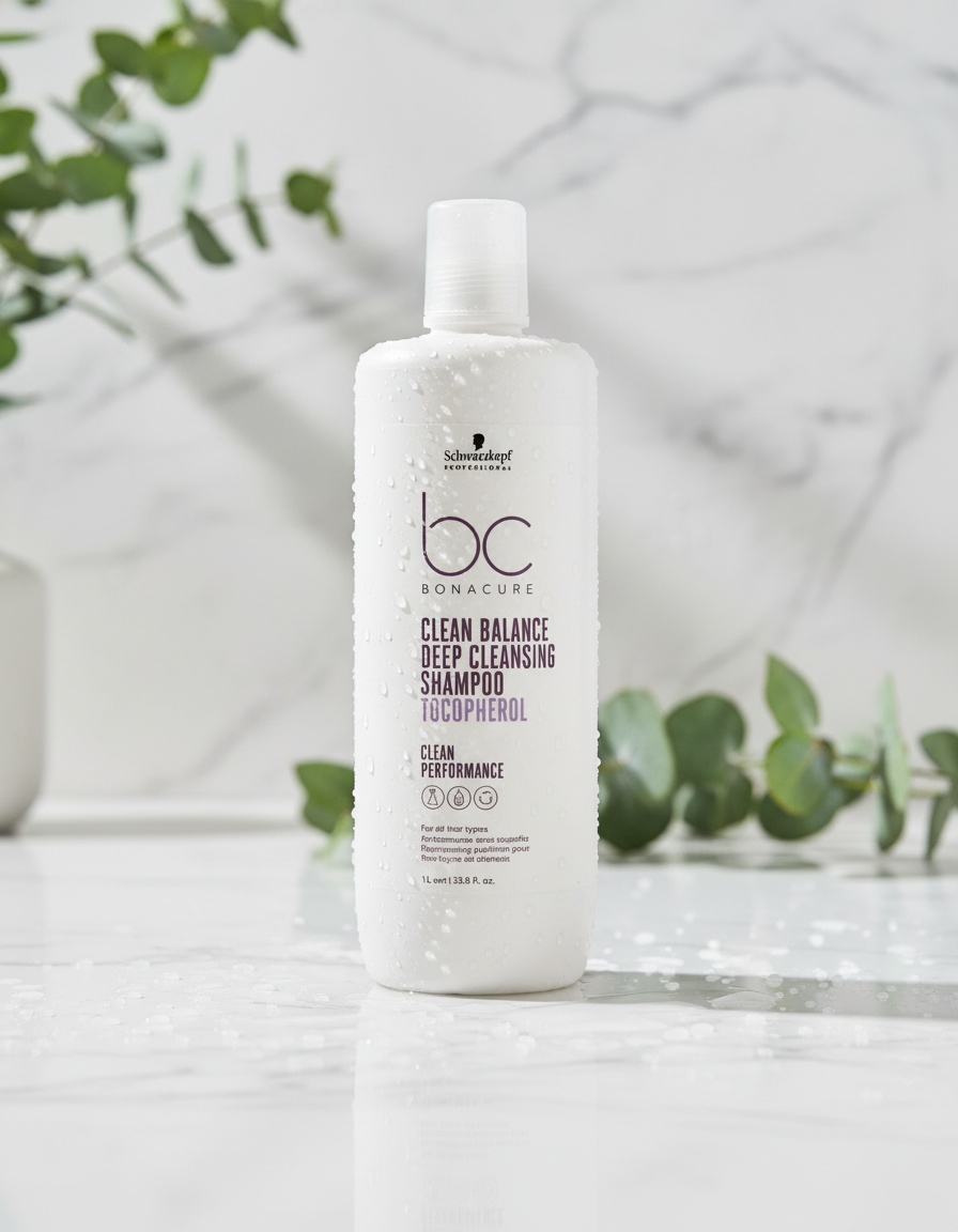 Schwarzkopf BC CLEAN BALANCE deep cleansing shampoo 1000 ml - Afbeelding 2