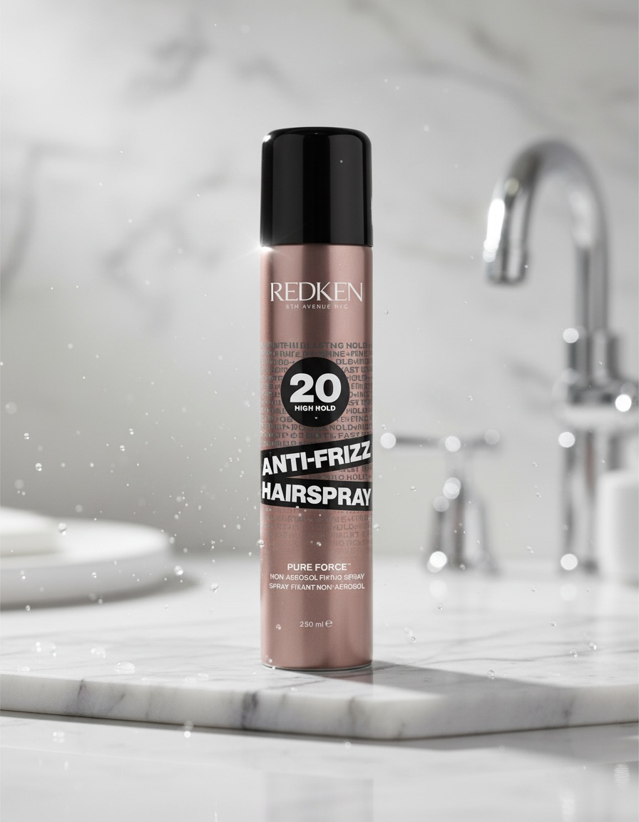Redken ANTI-FRIZZ HAIRSPRAY 20 pure force 250 ml - Afbeelding 2