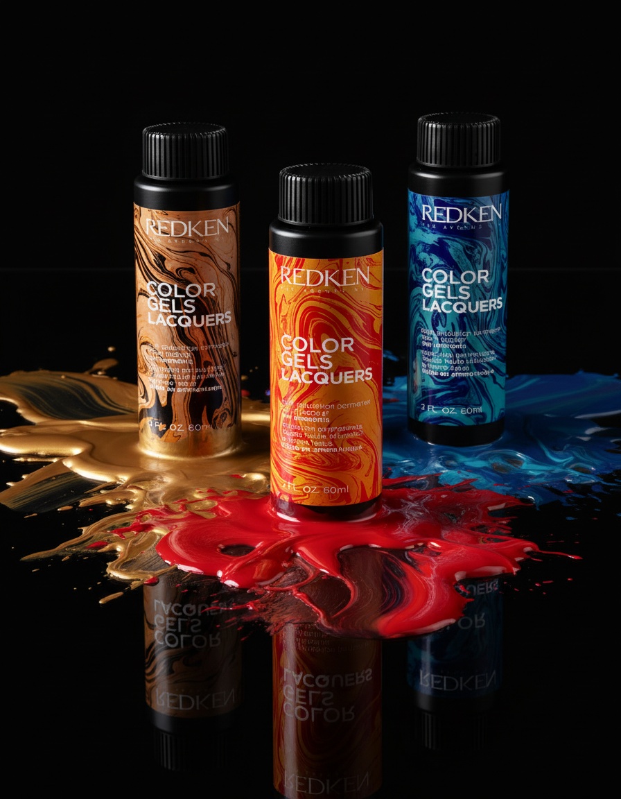 Redken COLOR GEL LACQUERS #5NA-smoke 60 ml x 3 u - Afbeelding 2