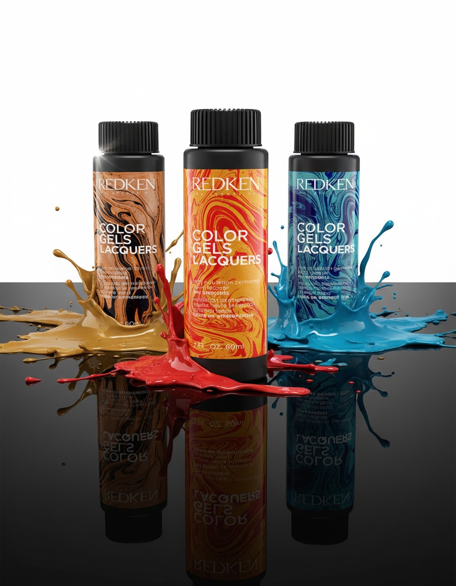 Redken COLOR GEL LACQUERS #6NW-brandy 60 ml x 3 u - Afbeelding 2