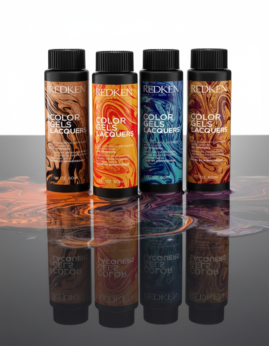 Redken COLOR GEL LACQUERS #6N-moroccan sand 60 ml x 3 u - Afbeelding 2