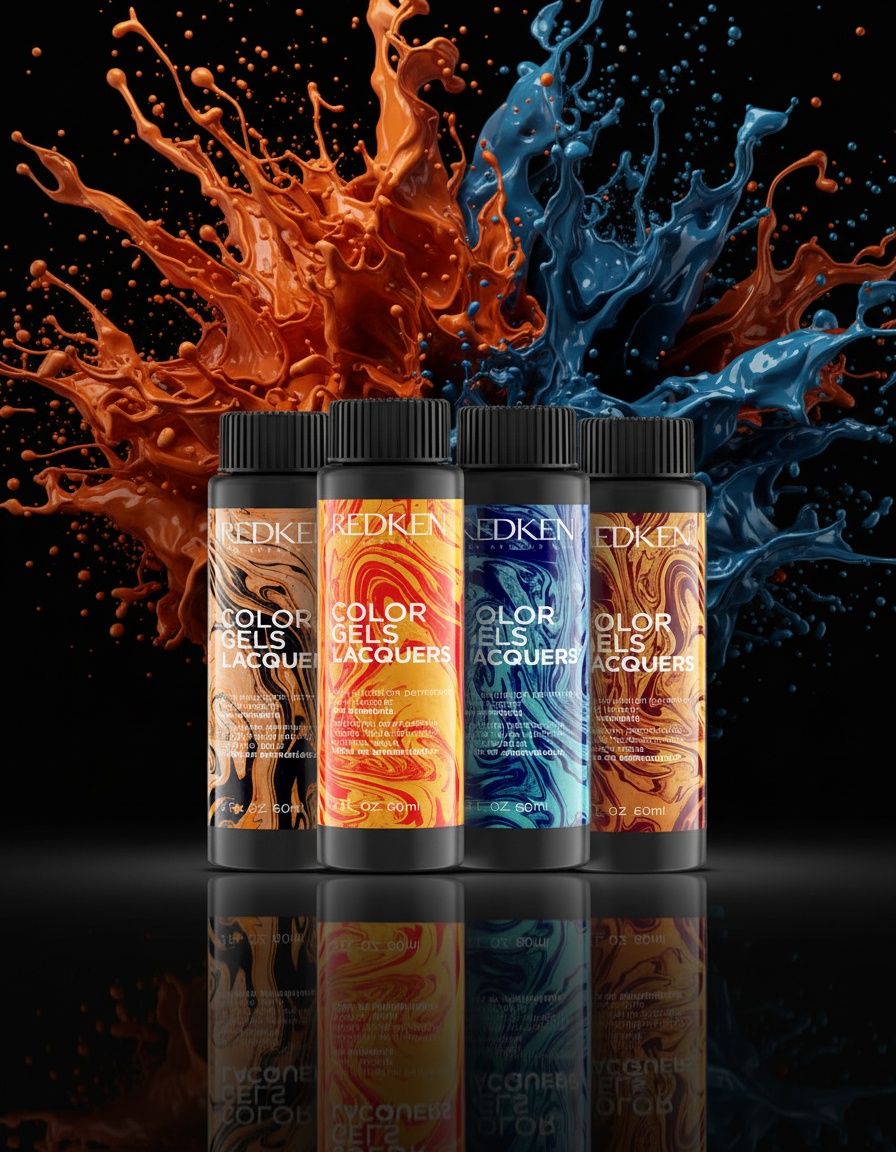 Redken COLOR GEL LACQUERS #4NA-storm cloud 60 ml x 3 u - Afbeelding 2