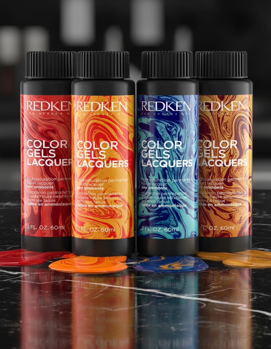 Redken COLOR GEL LACQUERS #4NW-maple 60 ml x 3 u - Afbeelding 2