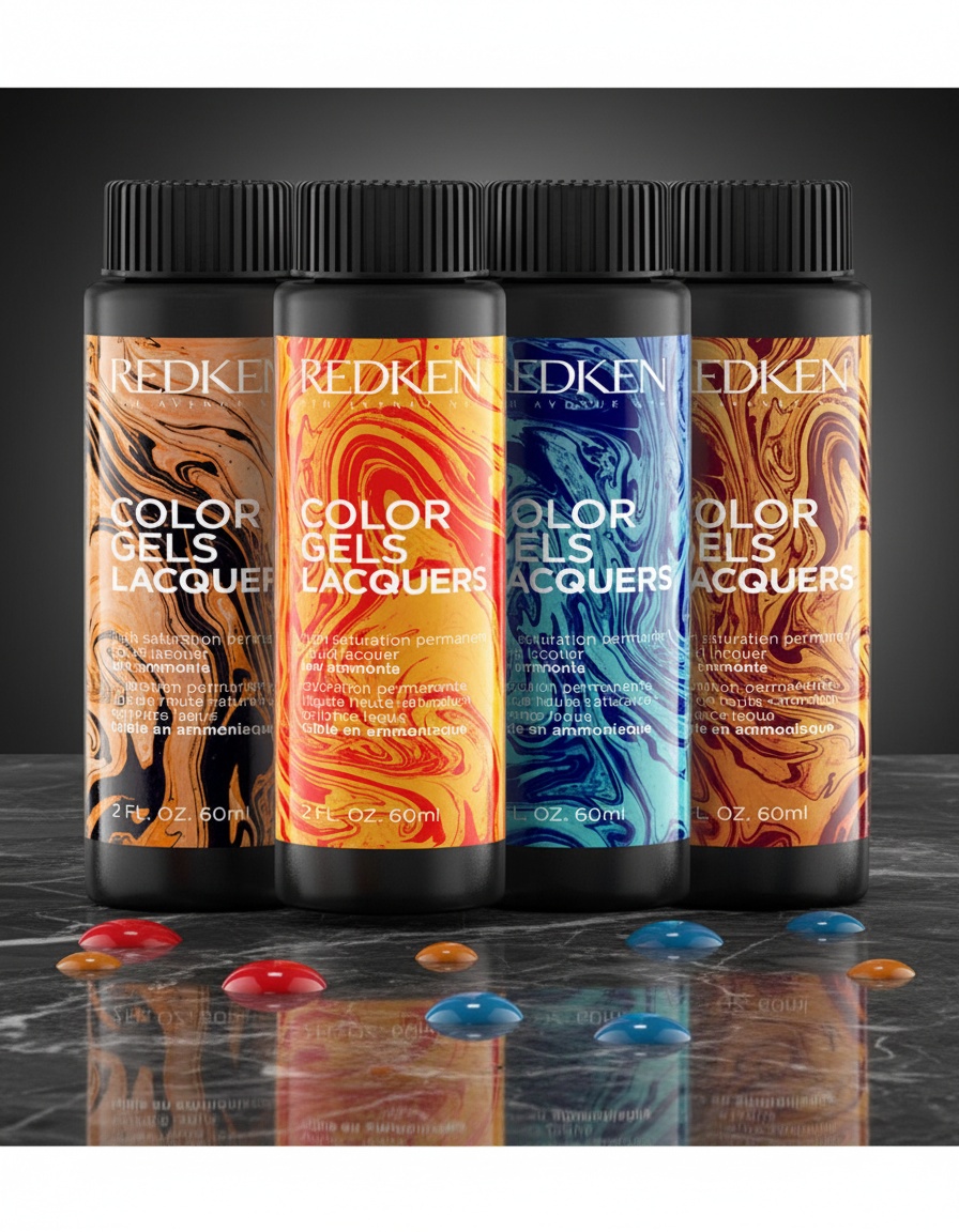 Redken COLOR GEL LACQUERS #5AB-twilight 60 ml 60 ml x 3 u - Afbeelding 2