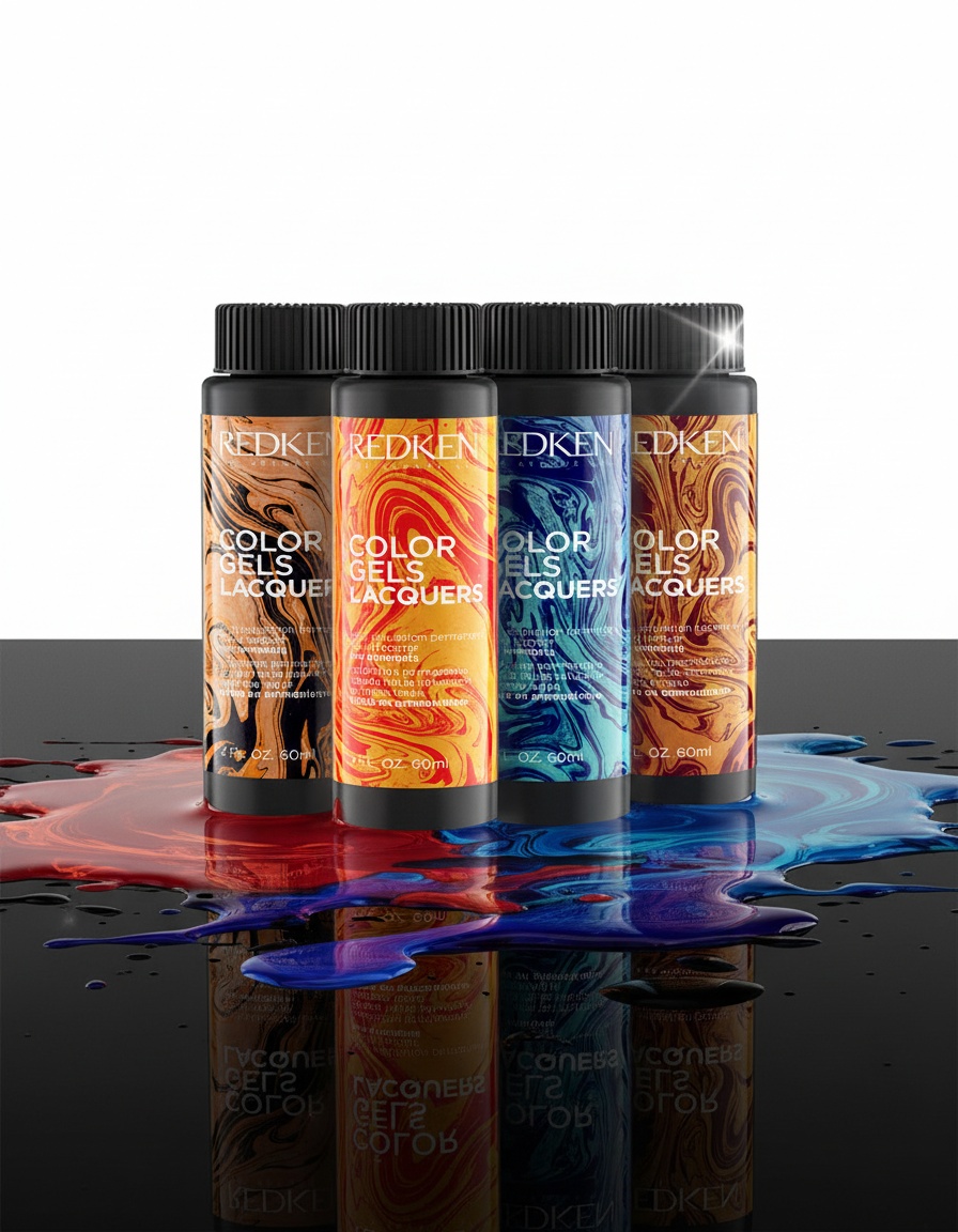 Redken COLOR GEL LACQUERS #5RO-paprika 60 ml x 3 u - Afbeelding 2