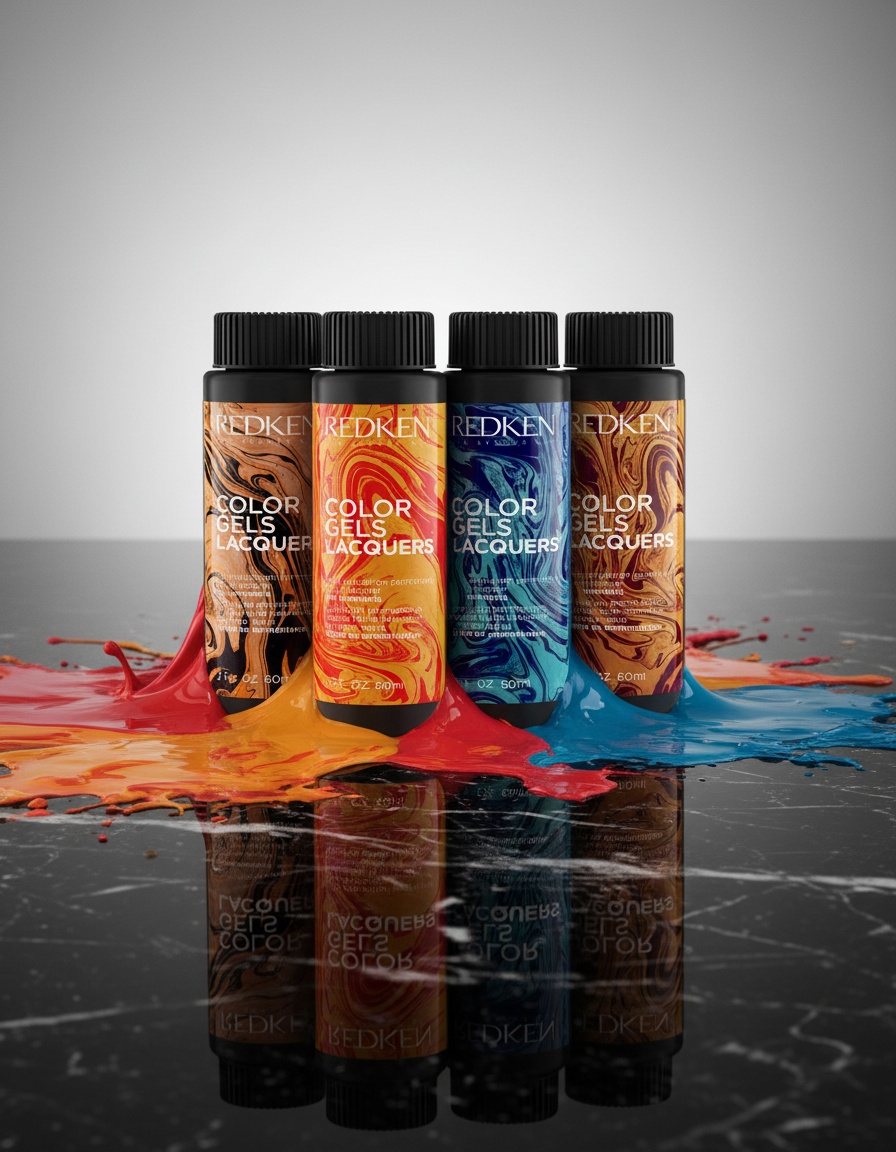 Redken COLOR GEL LACQUERS #6RR-blaze 60 ml x 3 u - Afbeelding 2