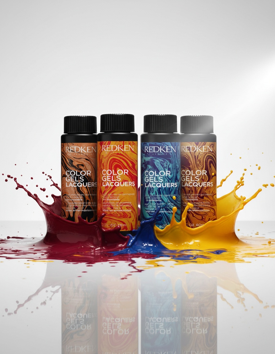 Redken COLOR GEL LACQUERS #7AB-moonstone 60 ml x 3 u - Afbeelding 2