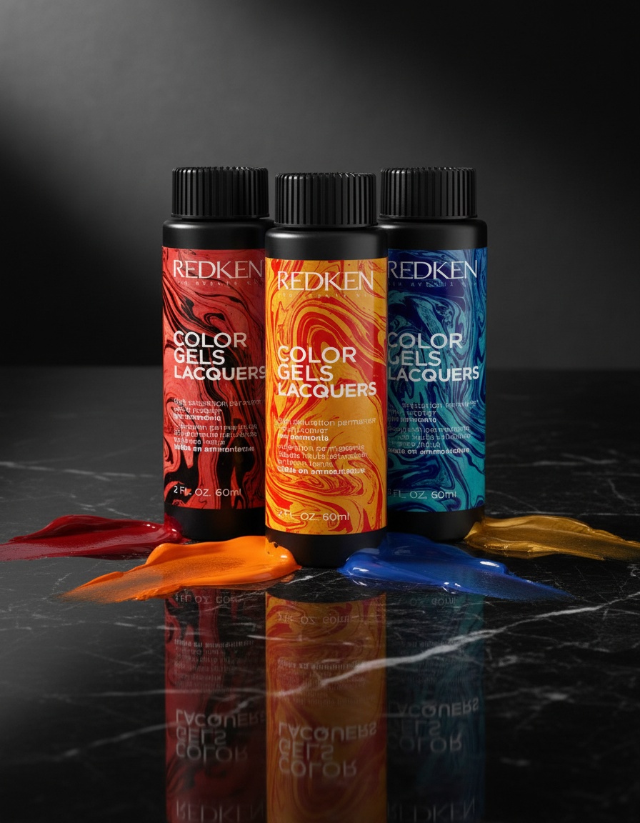 Redken COLOR GEL LACQUERS #7NA-pewter 60 ml x 3 u - Afbeelding 2