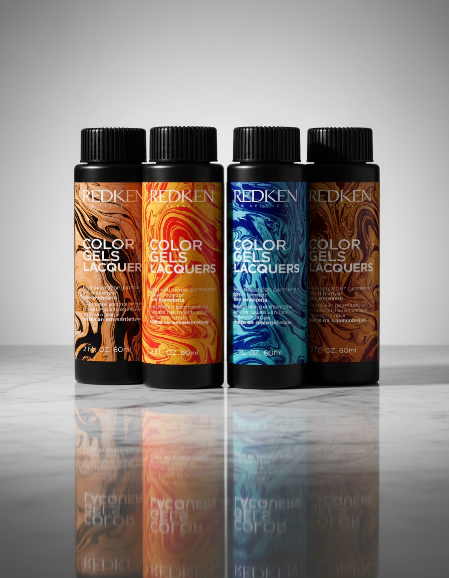 Redken COLOR GEL LACQUERS #8NA-volcanic 60 ml x 3 u - Afbeelding 2