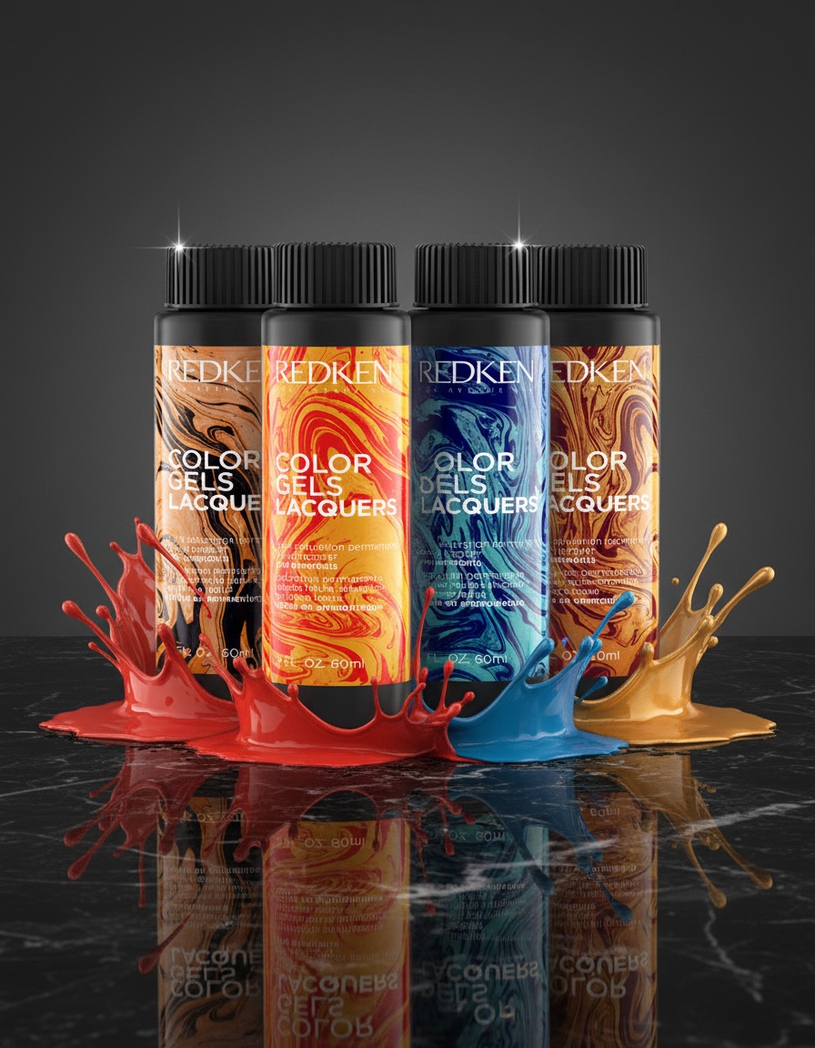 Redken COLOR GEL LACQUERS #8WG-golden apricot 60 ml x 3 u - Afbeelding 2