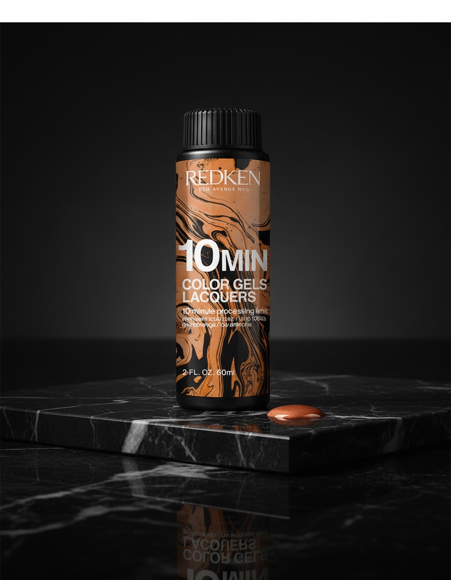 Redken COLOR GELS LACQUERS 10 MINUTOS #6ABN-6.19 60 ml x 3 u - Afbeelding 2
