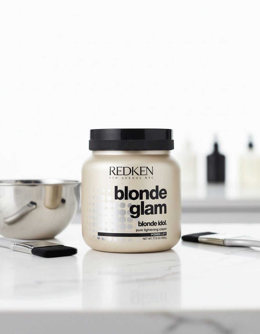 Redken BLONDE GLAM lightening cream 500 gr - Afbeelding 3