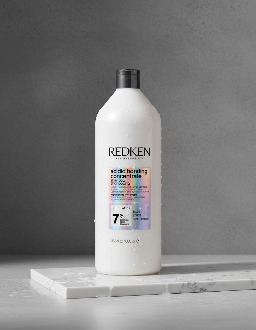 Redken ACIDIC BONDING CONCENTRATE Professional sulfate-free shampoo for damaged hair 1000 ml - Afbeelding 2
