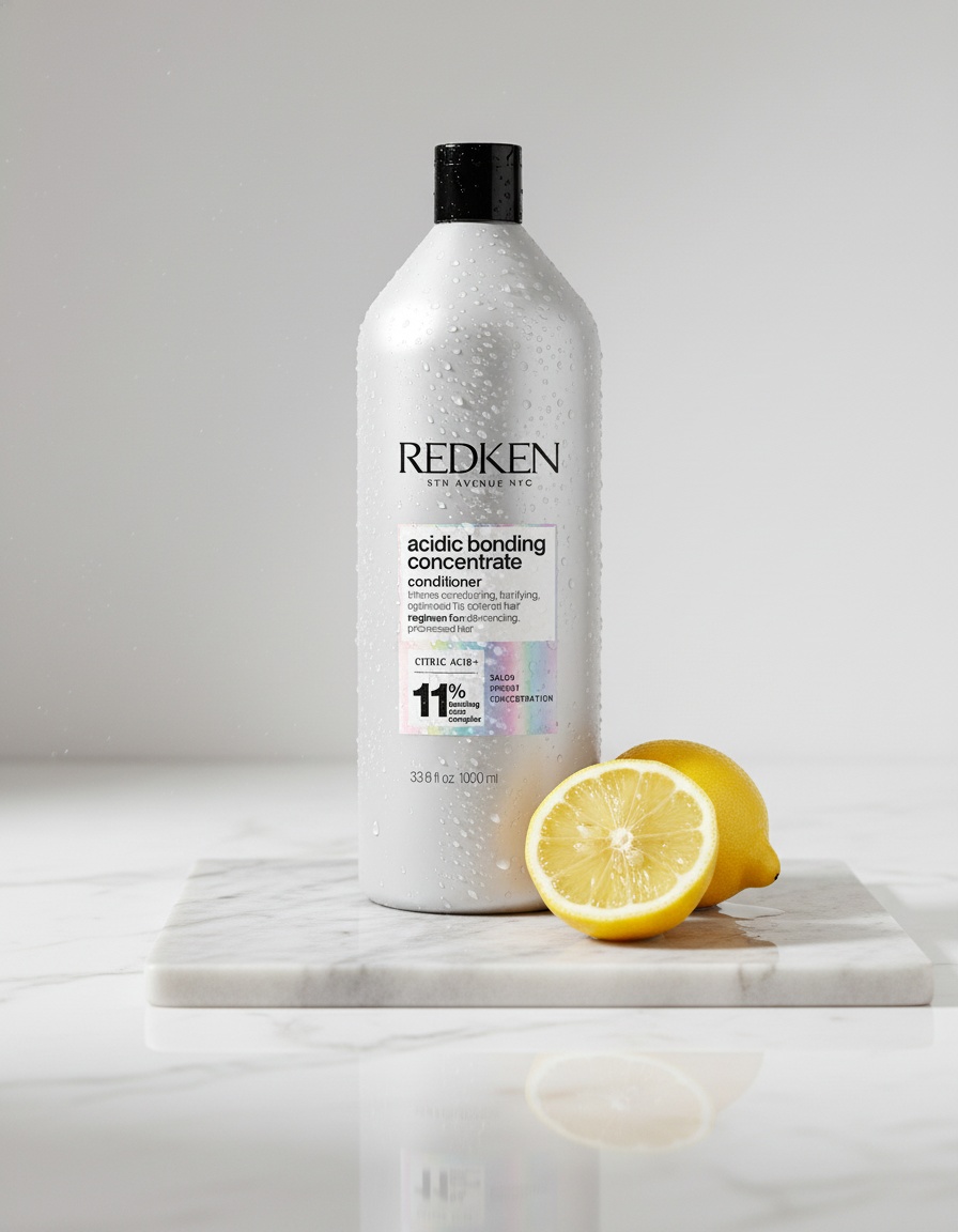 Redken ACIDIC BONDING CONCENTRATE Professional sulfate-free conditioner for damaged hair 1000 ml - Afbeelding 2