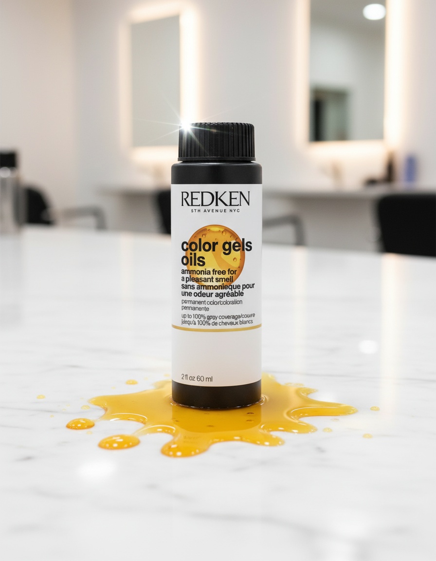 Redken COLOR GEL OILS #04AB - 4.1 60 ml x 3 u - Afbeelding 2