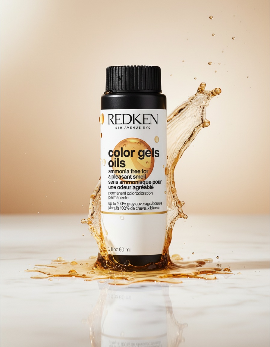 Redken COLOR GEL OILS #04ABn - 4.19 60 ml x 3 u - Afbeelding 2