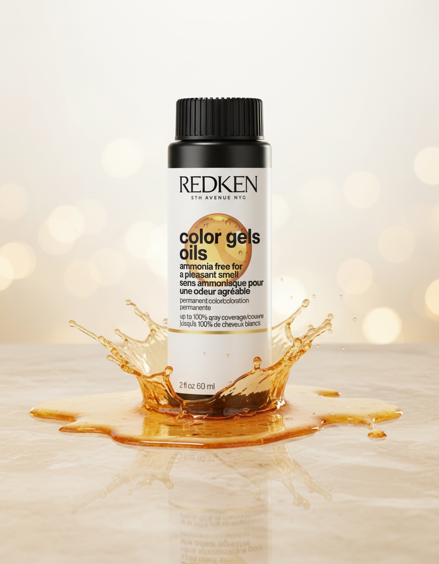 Redken COLOR GEL OILS #04NN - 4.00 60 ml x 3 u - Afbeelding 2