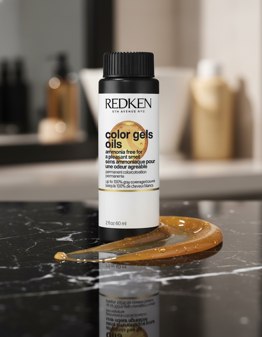 Redken COLOR GEL OILS #08NN - 8.00 60 ml x 3 u - Afbeelding 2