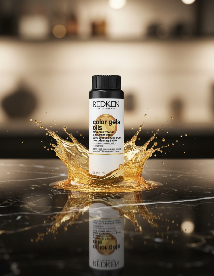 Redken COLOR GEL OILS #6N-6.0 60 ml x 3 u - Afbeelding 2