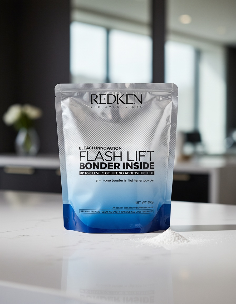 Redken FLASH LIFT BONDER INSIDE all-in-one bonder in lightener powder 500 gr - Afbeelding 2