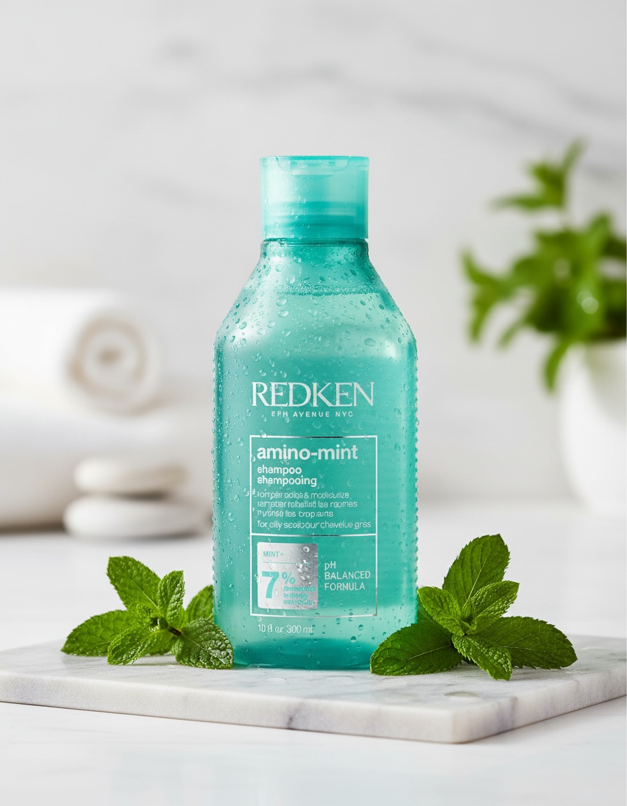 Redken AMINO MINT shampoo 300 ml - Afbeelding 2