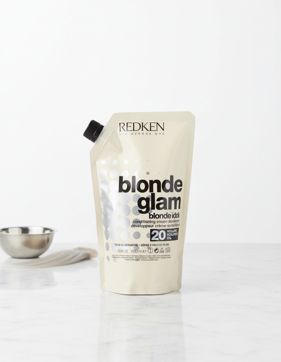 Redken BLONDE IDOL conditioning cream developer 20vol. 1000 ml - Afbeelding 3