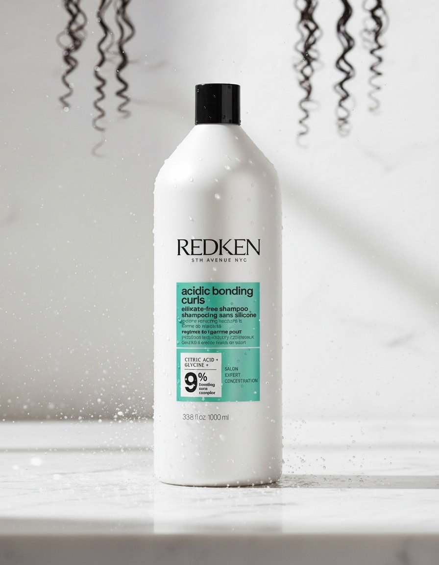 Redken ACIDIC BONDING CURLS silicone-free shampoo 1000 ml - Afbeelding 2
