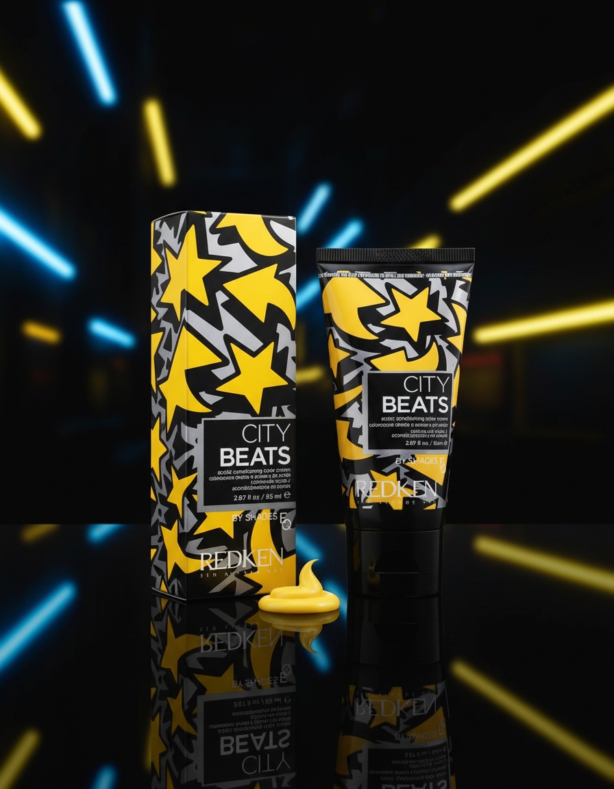 Redken CITY BEATS acidic conditioning color cream #yellow cab 85 ml - Afbeelding 2