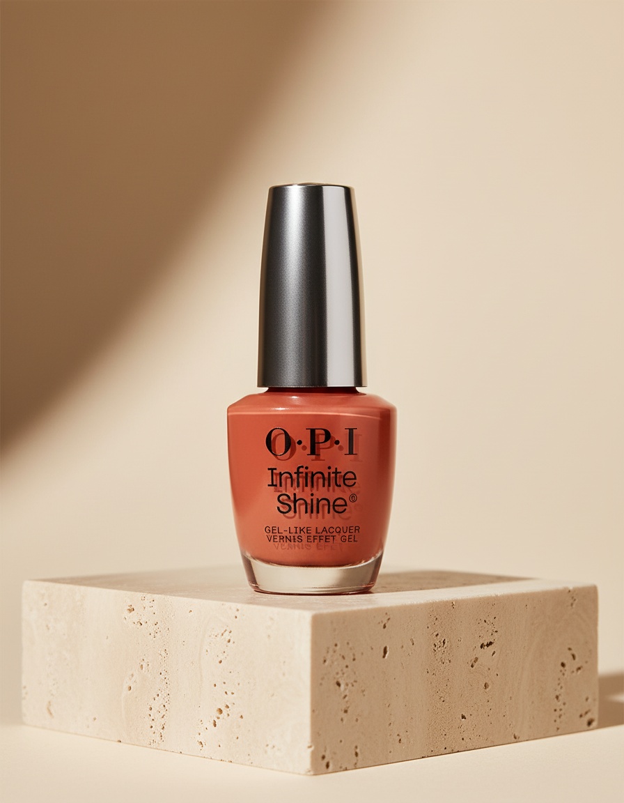 Opi INFINITE SHINE Long-lasting gel-effect nail polish #Knock 'Em Red 15 ml - Afbeelding 2