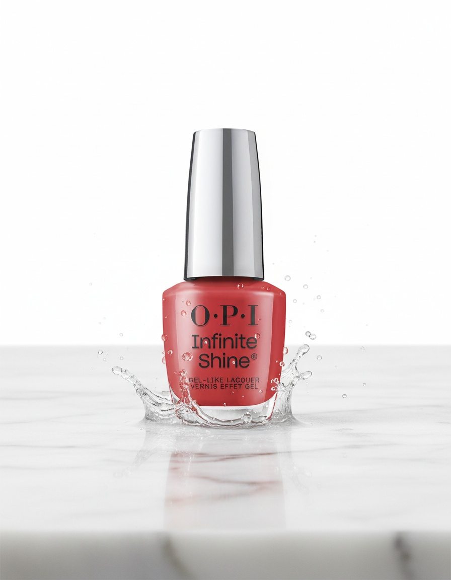 Opi INFINITE SHINE Long-lasting gel-effect nail polish #Cajun Shrimp 15 ml - Afbeelding 2