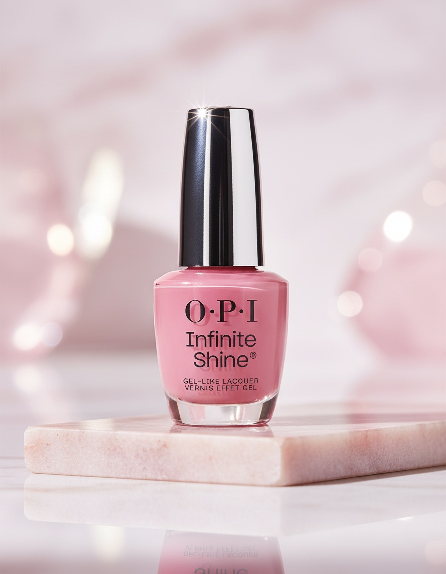 Opi INFINITE SHINE Long-lasting gel-effect nail polish #Strawberry Margarita 15 ml - Afbeelding 2