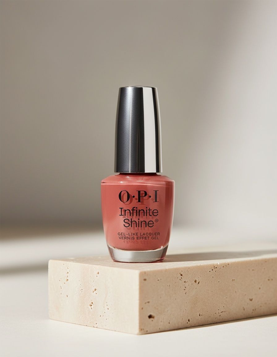 Opi INFINITE SHINE Long-lasting gel-effect nail polish #Big Apple Red 15 ml - Afbeelding 2