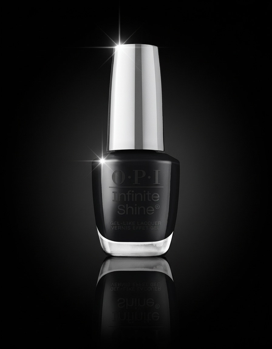 Opi INFINITE SHINE Long-lasting gel-effect nail polish #Lady In Black 15 ml - Afbeelding 2