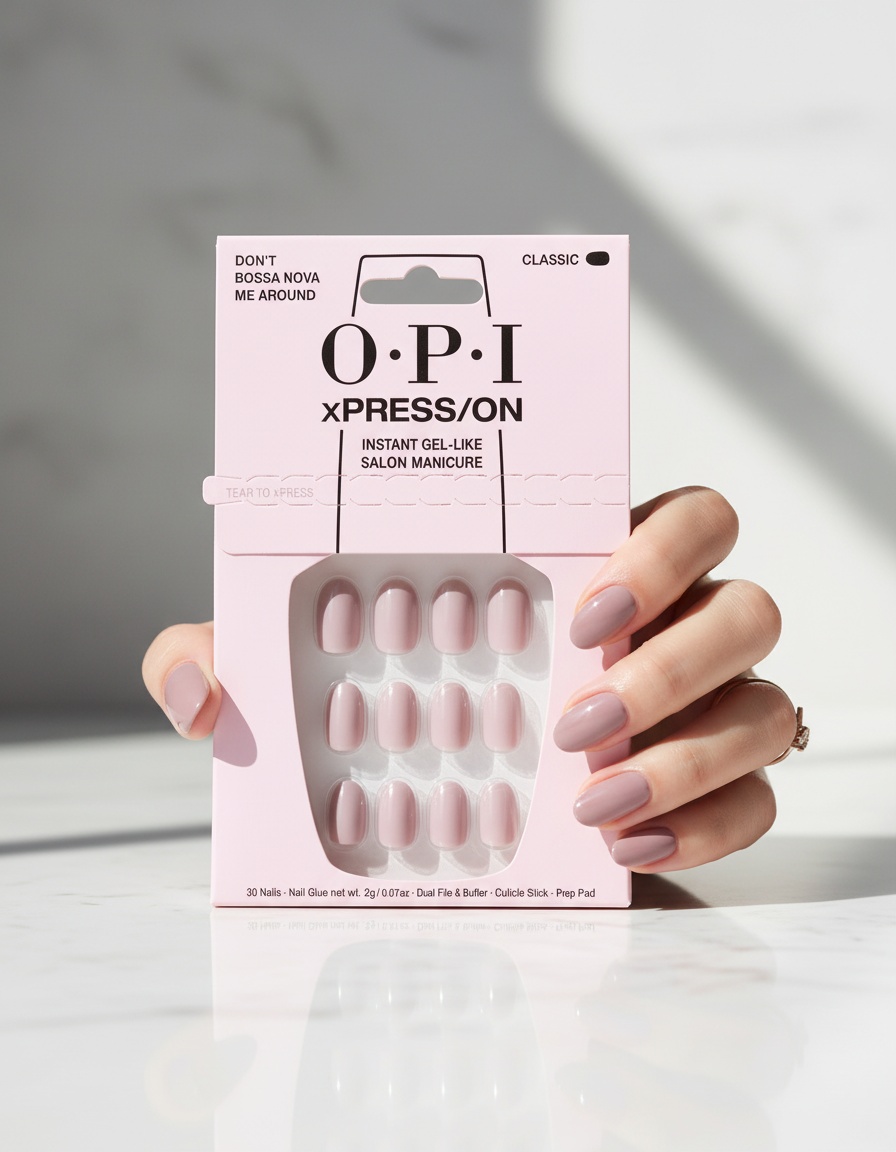 OPI xPRESS/ON Artificial Nails Iconic Shades #Don't Bossa Nova Me Around 30 u - Afbeelding 2