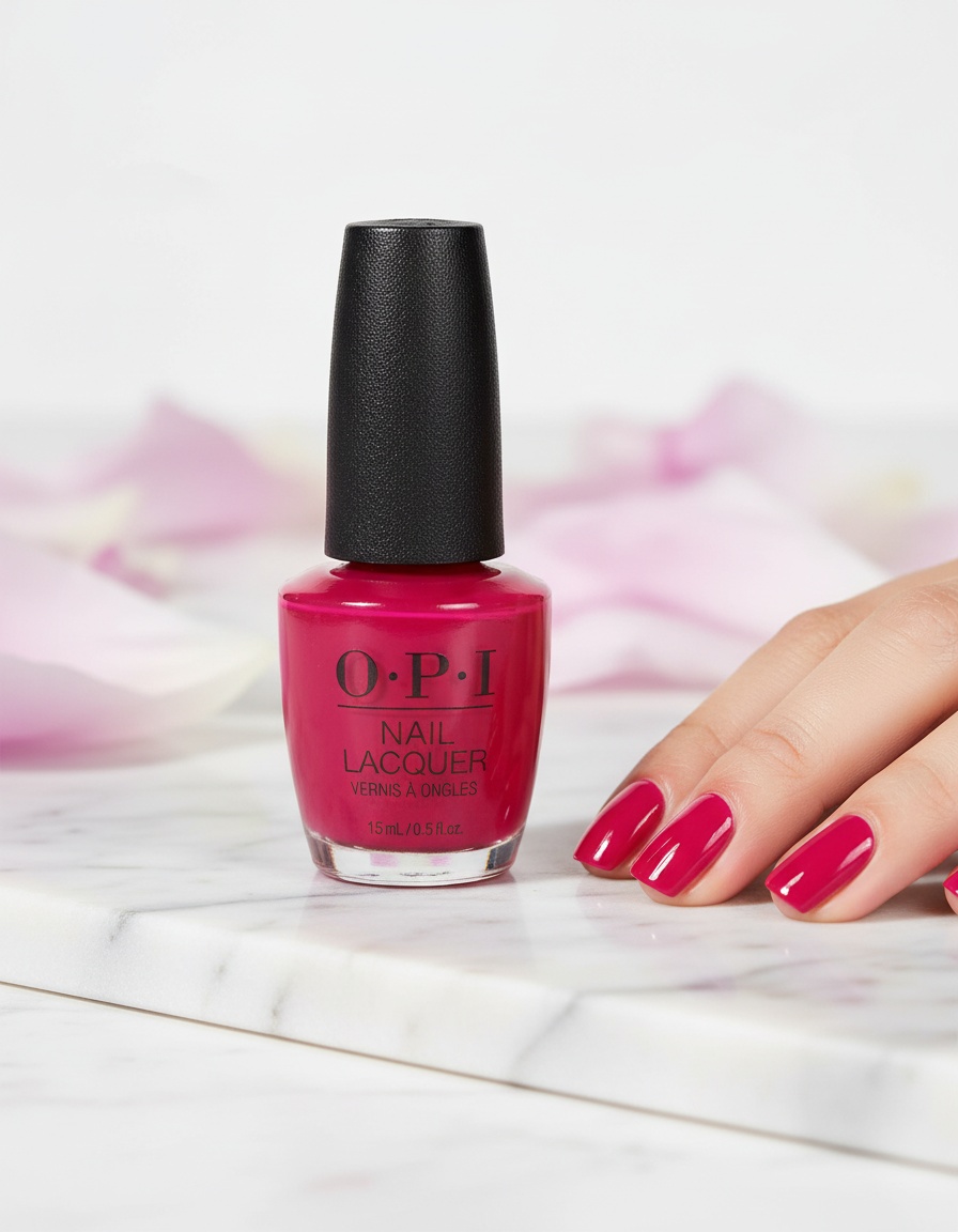 NAIL LACQUER Nail polish lasting up to 7 days #Opi red 15 ml - Afbeelding 2
