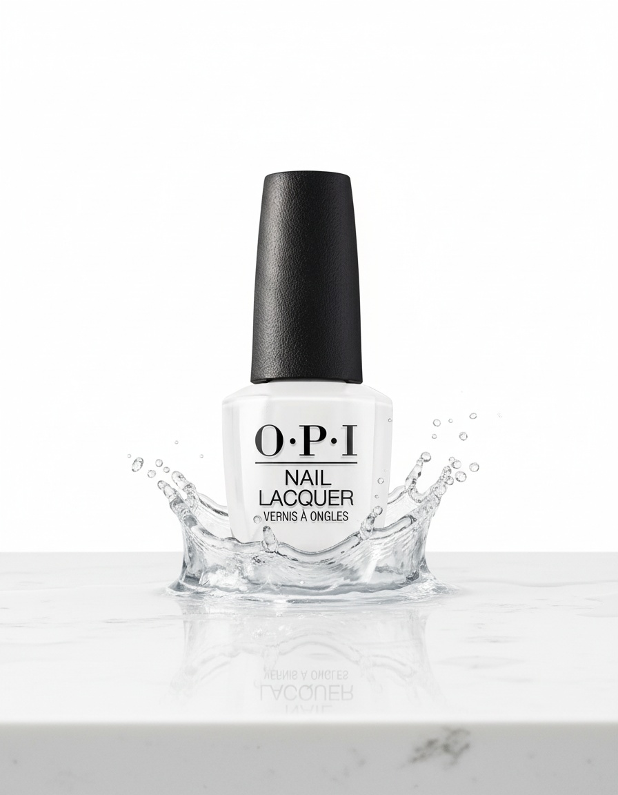 Opi NAIL LACQUER Nail polish lasting up to 7 days #Alpine snow 15 ml - Afbeelding 2