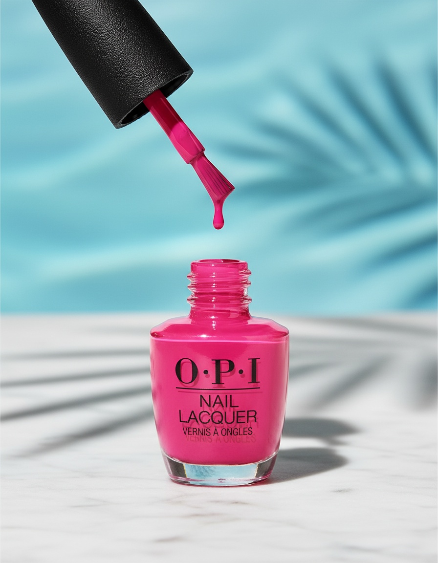 Opi NAIL LACQUER Nail polish lasting up to 7 days #She's a bad muffaleta 15 ml - Afbeelding 2