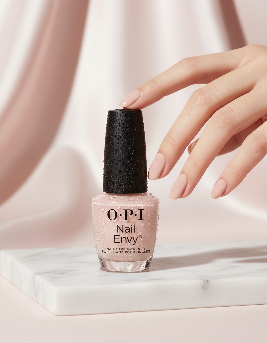 Opi NAIL ENVY Nail Strengthening Treatment Polish #Bubble Bath 15 ml - Afbeelding 2